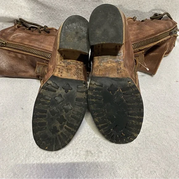 Freebird by Steven Women’s Leather Cora Brown Boot Size 9 Western Festival - Picture 6 of 9